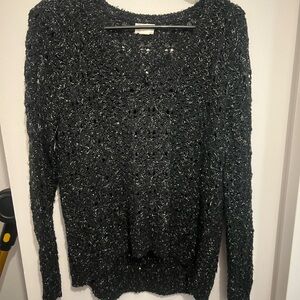 Women's knitted Black Sweater
